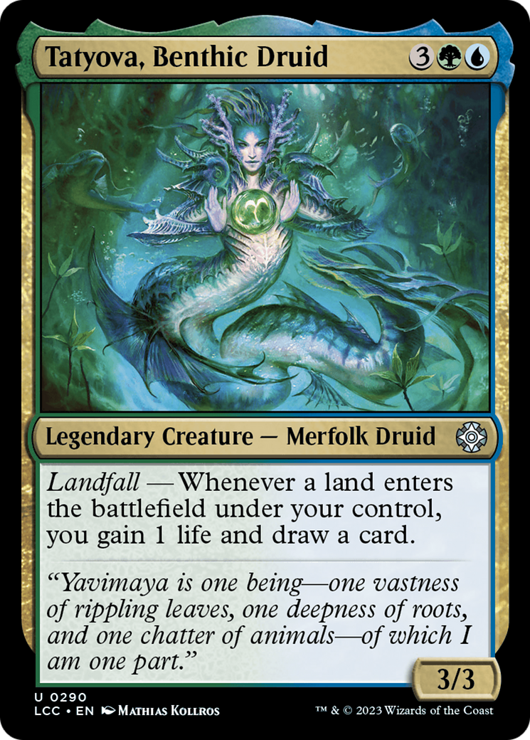 Tatyova, Benthic Druid [The Lost Caverns of Ixalan Commander] | Jack's On Queen