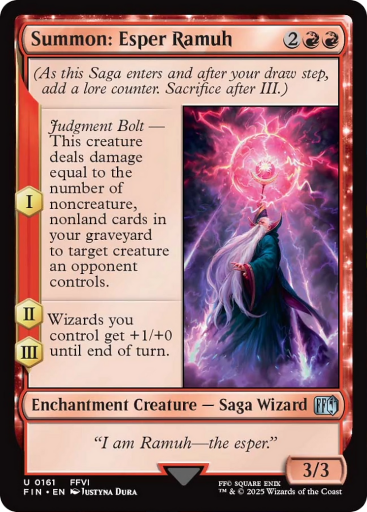 Summon: Esper Ramuh [FINAL FANTASY] | Jack's On Queen