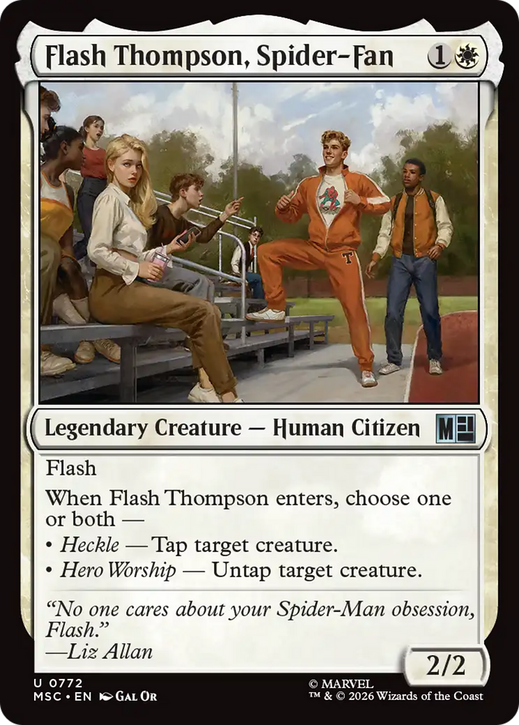 Flash Thompson, Spider-Fan [Marvel Super Heroes Commander] | Jack's On Queen
