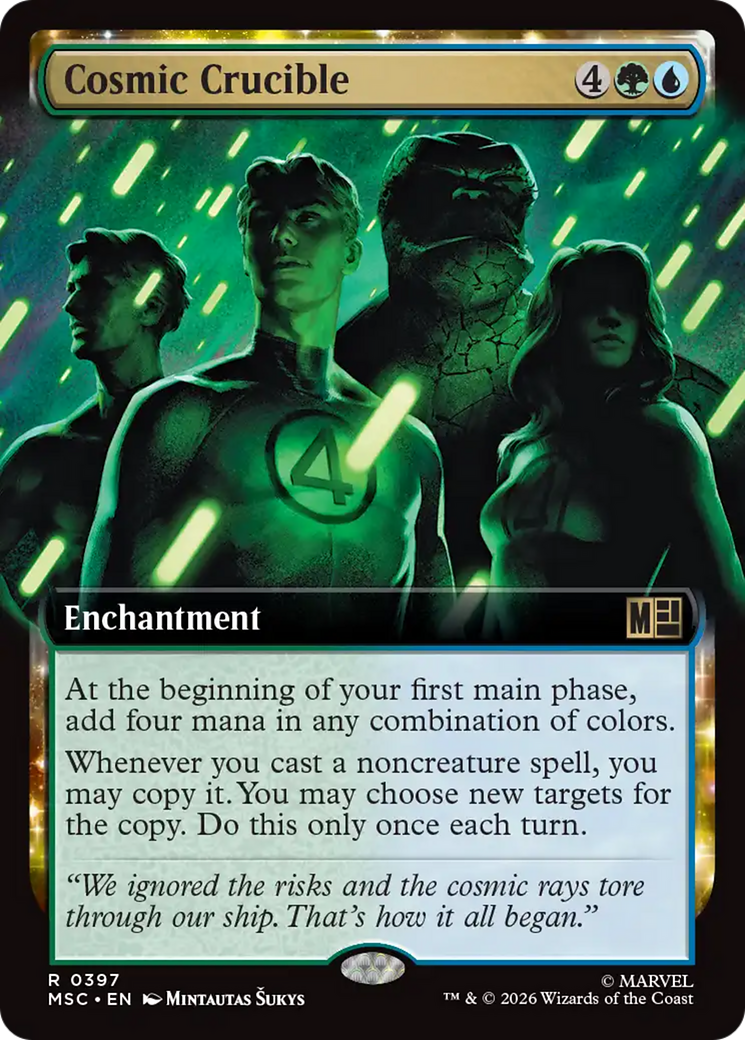 Cosmic Crucible (Extended Art) [Marvel Super Heroes Commander] | Jack's On Queen