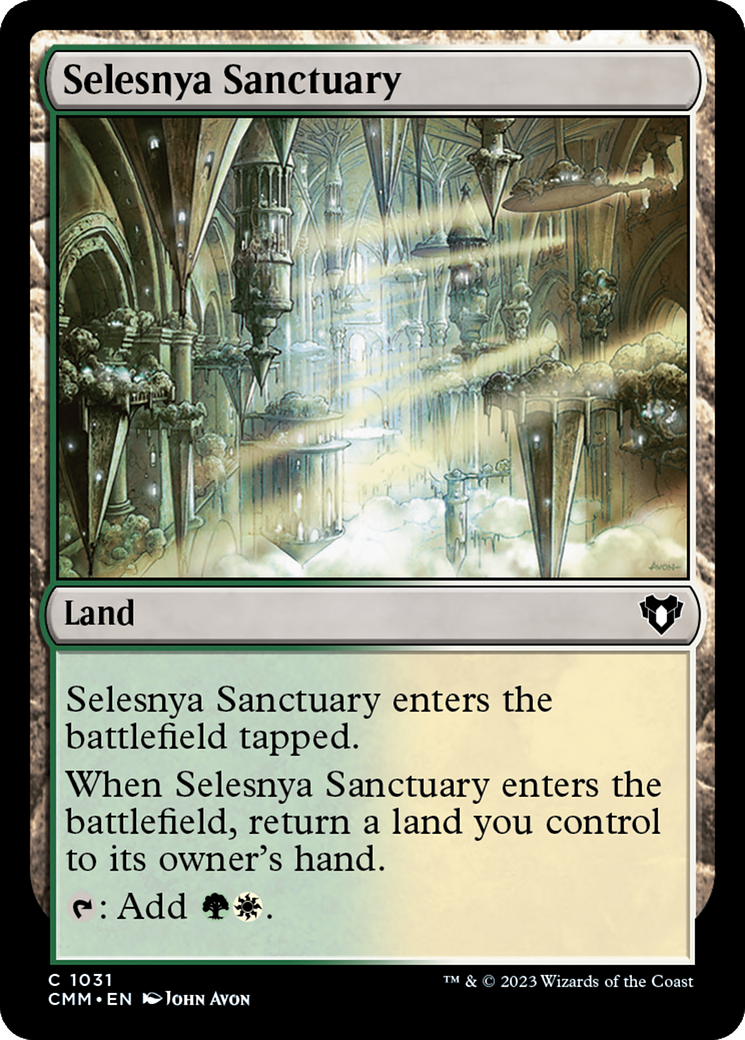 Selesnya Sanctuary [Commander Masters] | Jack's On Queen