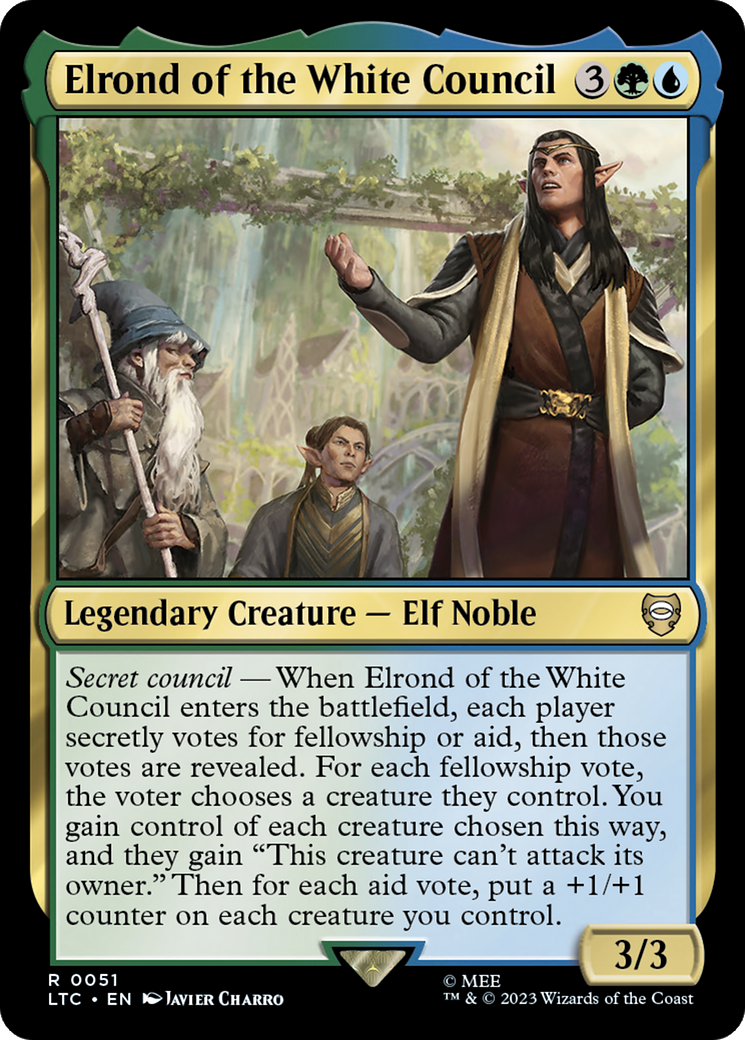 Elrond of the White Council [The Lord of the Rings: Tales of Middle-Earth Commander] | Jack's On Queen