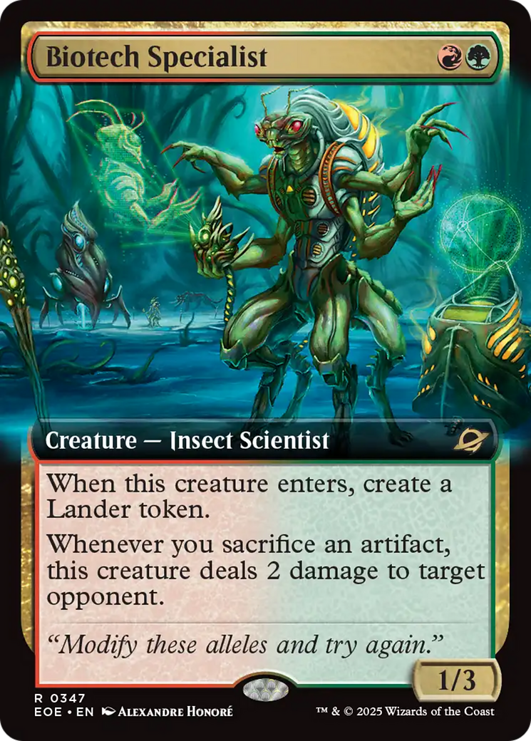 Biotech Specialist (Extended Art) [Edge of Eternities] | Jack's On Queen