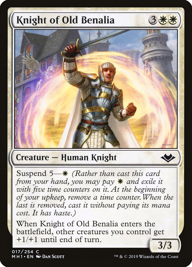 Knight of Old Benalia [Modern Horizons] | Jack's On Queen