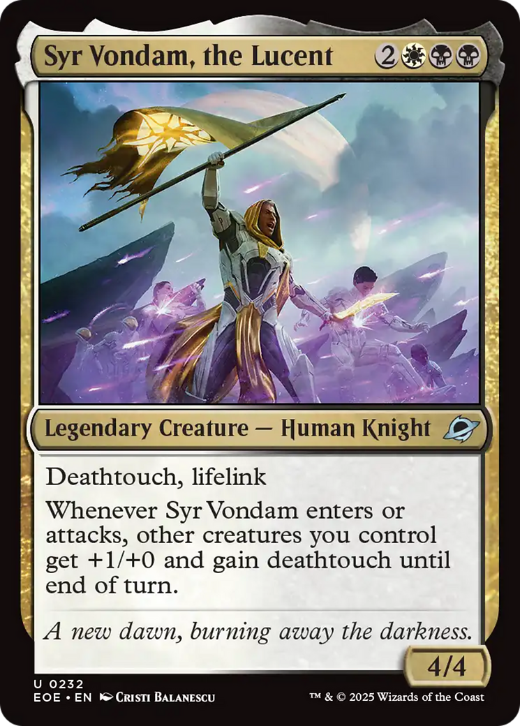 Syr Vondam, the Lucent [Edge of Eternities] | Jack's On Queen