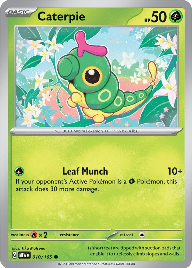 Caterpie (010/165) [Scarlet & Violet 151] | Jack's On Queen