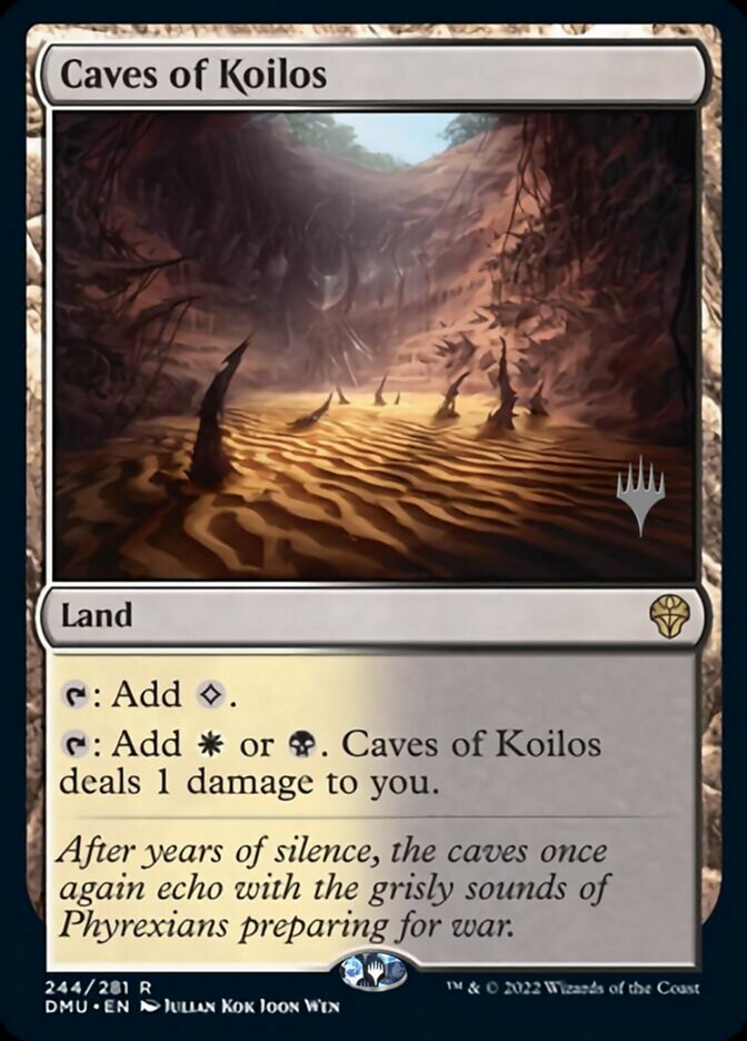 Caves of Koilos (Promo Pack) [Dominaria United Promos] | Jack's On Queen