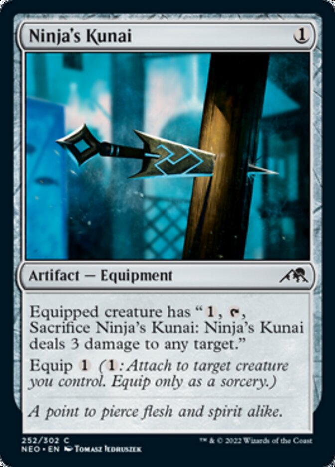 Ninja's Kunai [Kamigawa: Neon Dynasty] | Jack's On Queen