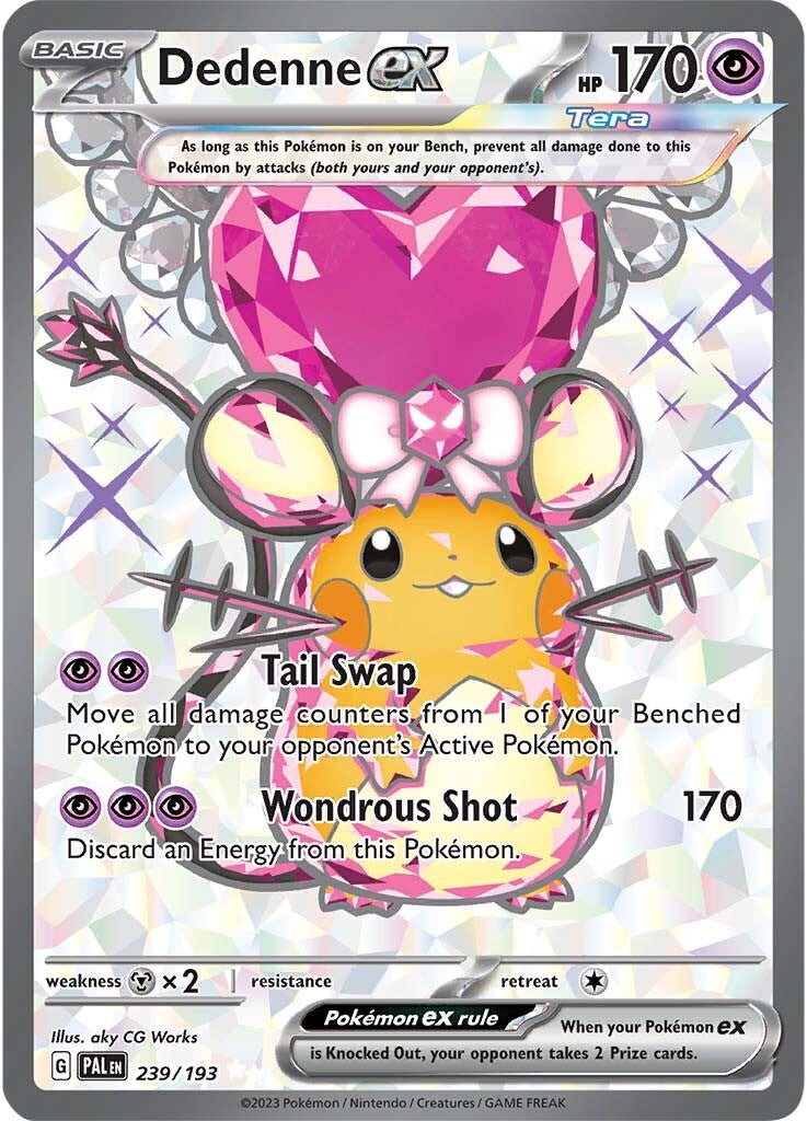 Dedenne ex (239/193) [Scarlet & Violet: Paldea Evolved] | Jack's On Queen