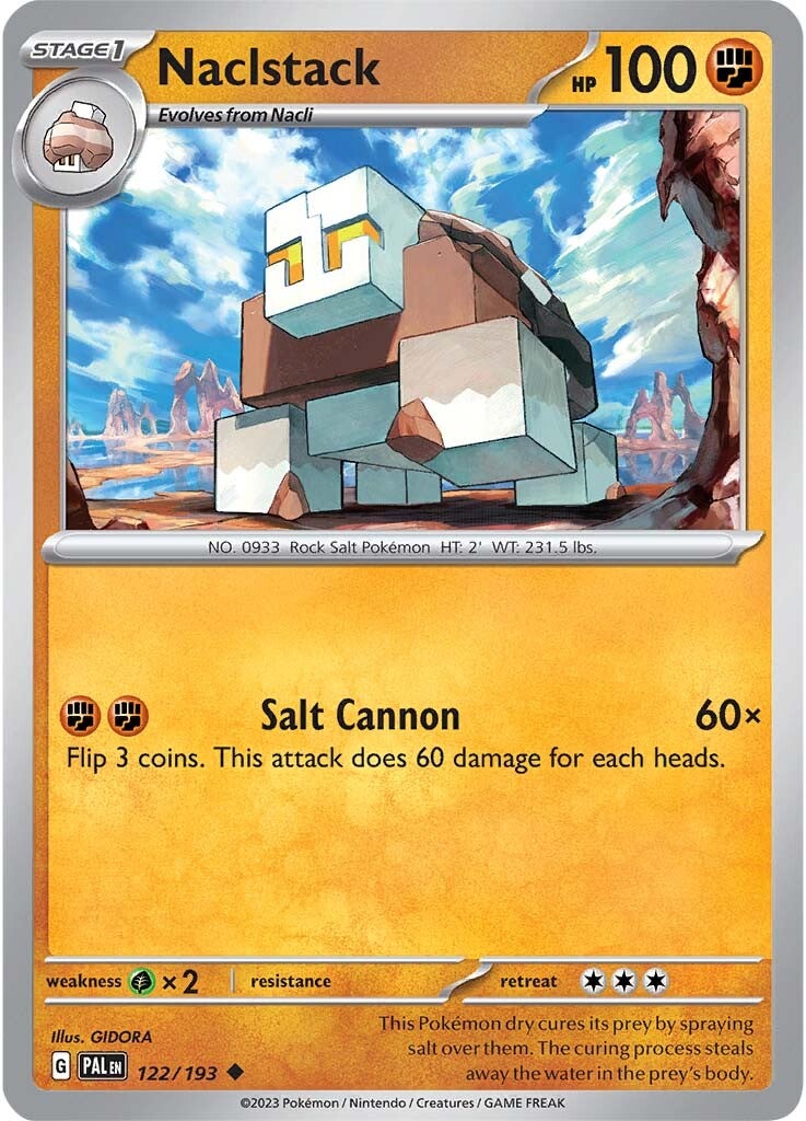 Naclstack (122/193) [Scarlet & Violet: Paldea Evolved] | Jack's On Queen