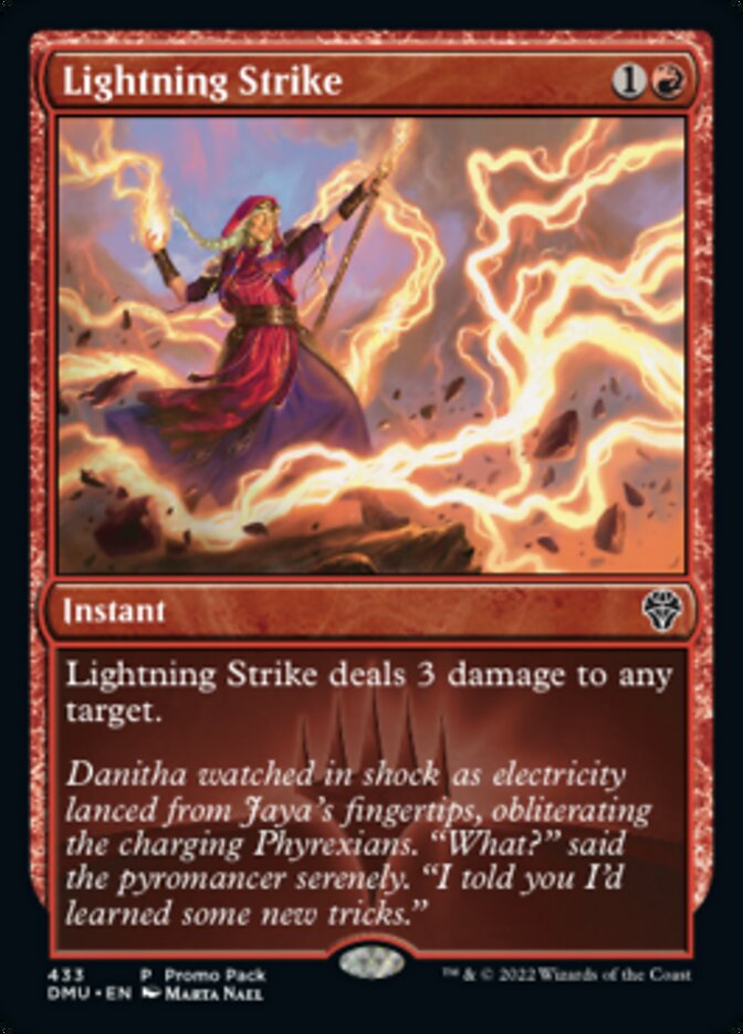 Lightning Strike (Promo Pack) [Dominaria United Promos] | Jack's On Queen