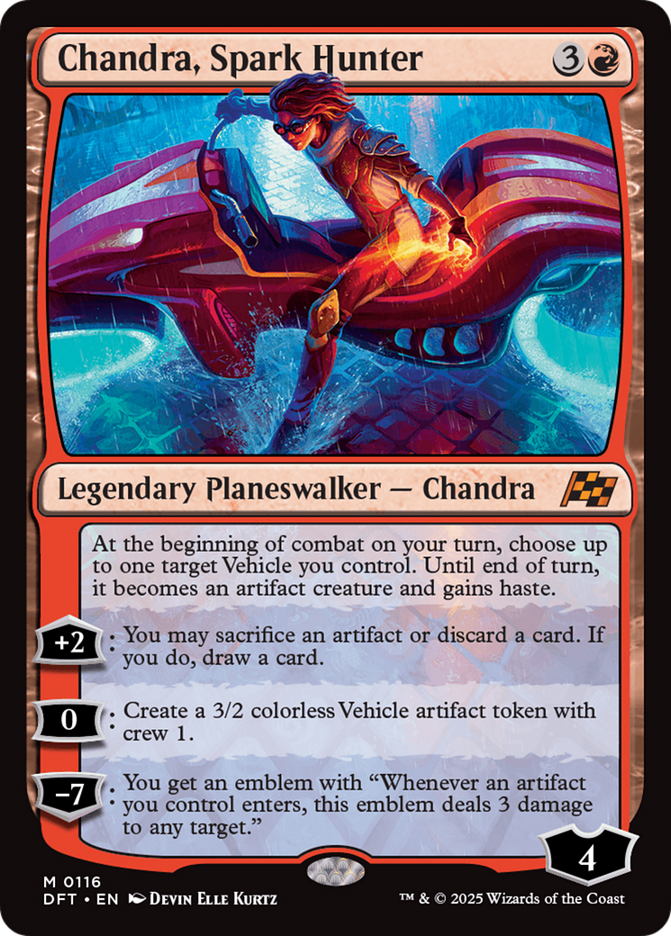 Chandra, Spark Hunter [Aetherdrift] | Jack's On Queen