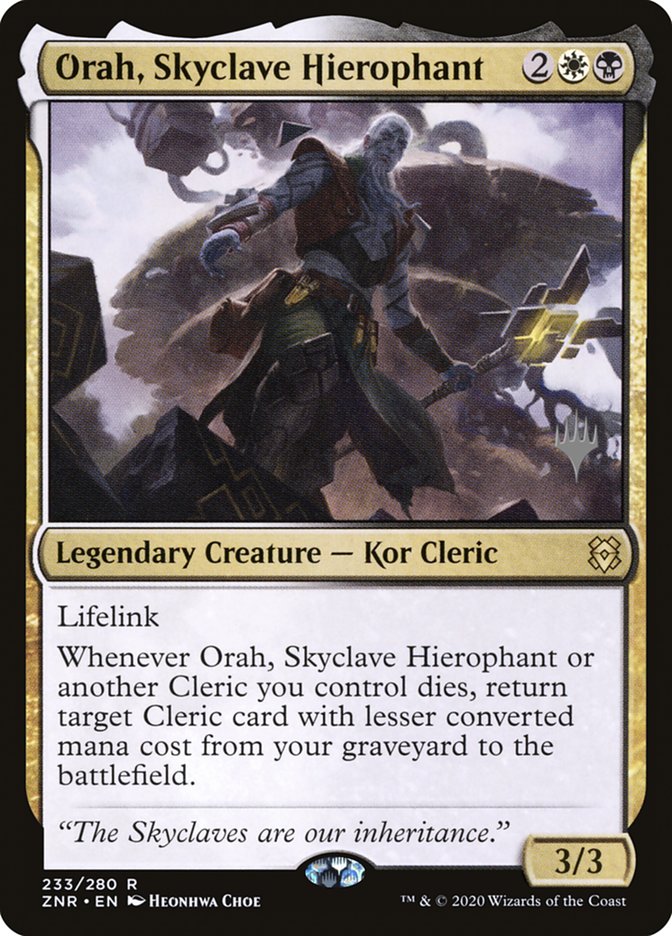 Orah, Skyclave Hierophant (Promo Pack) [Zendikar Rising Promos] | Jack's On Queen
