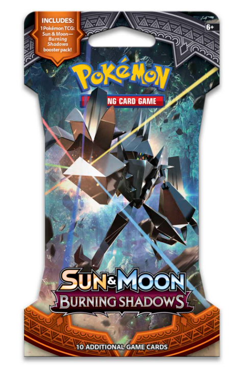 Sun & Moon: Burning Shadows - Sleeved Booster Pack | Jack's On Queen