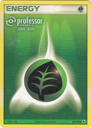 Grass Energy (104/109) (2004 2005) [Professor Program Promos] | Jack's On Queen