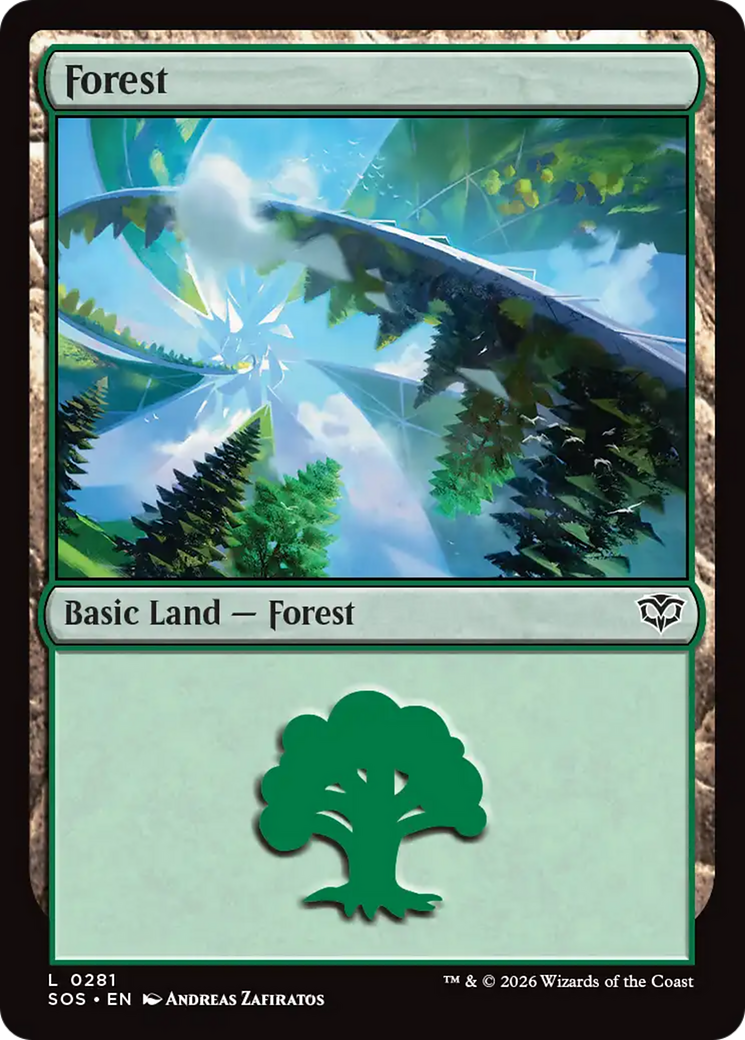 Forest (0281) [Secrets of Strixhaven] | Jack's On Queen