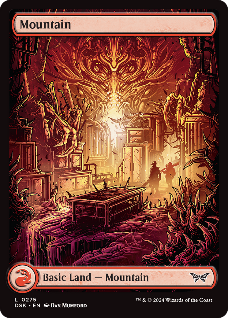 Mountain (275) - Full Art [Duskmourn: House of Horror] | Jack's On Queen