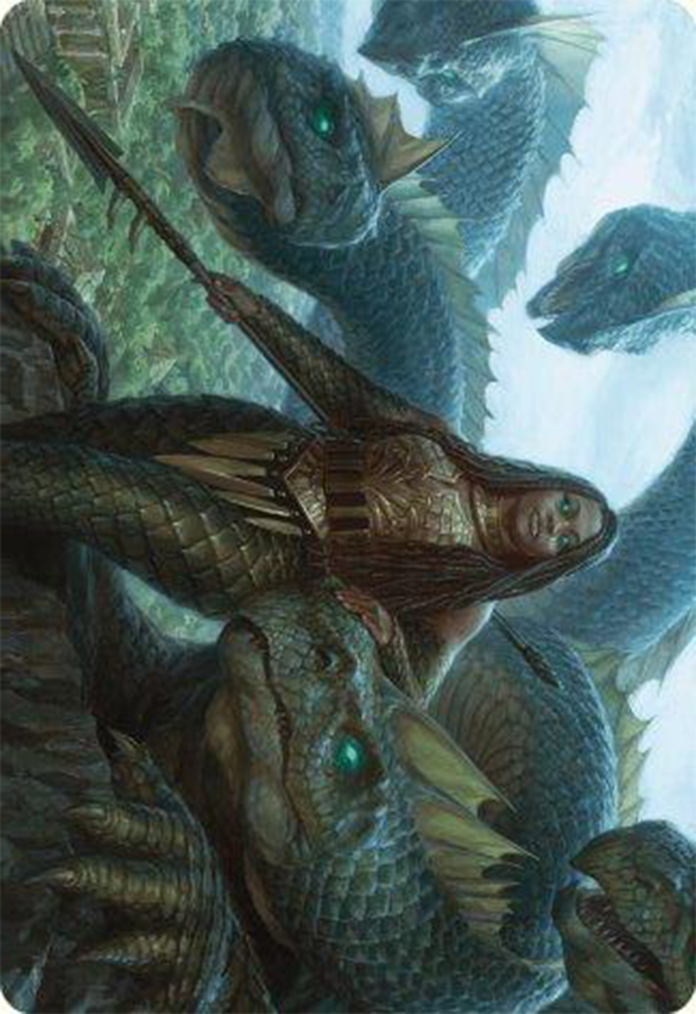 Hydra Trainer Art Card [Modern Horizons 3 Art Series] | Jack's On Queen