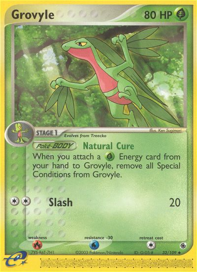 Grovyle (32/109) [EX: Ruby & Sapphire] | Jack's On Queen