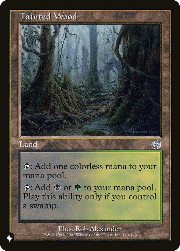 Tainted Wood [The List] | Jack's On Queen