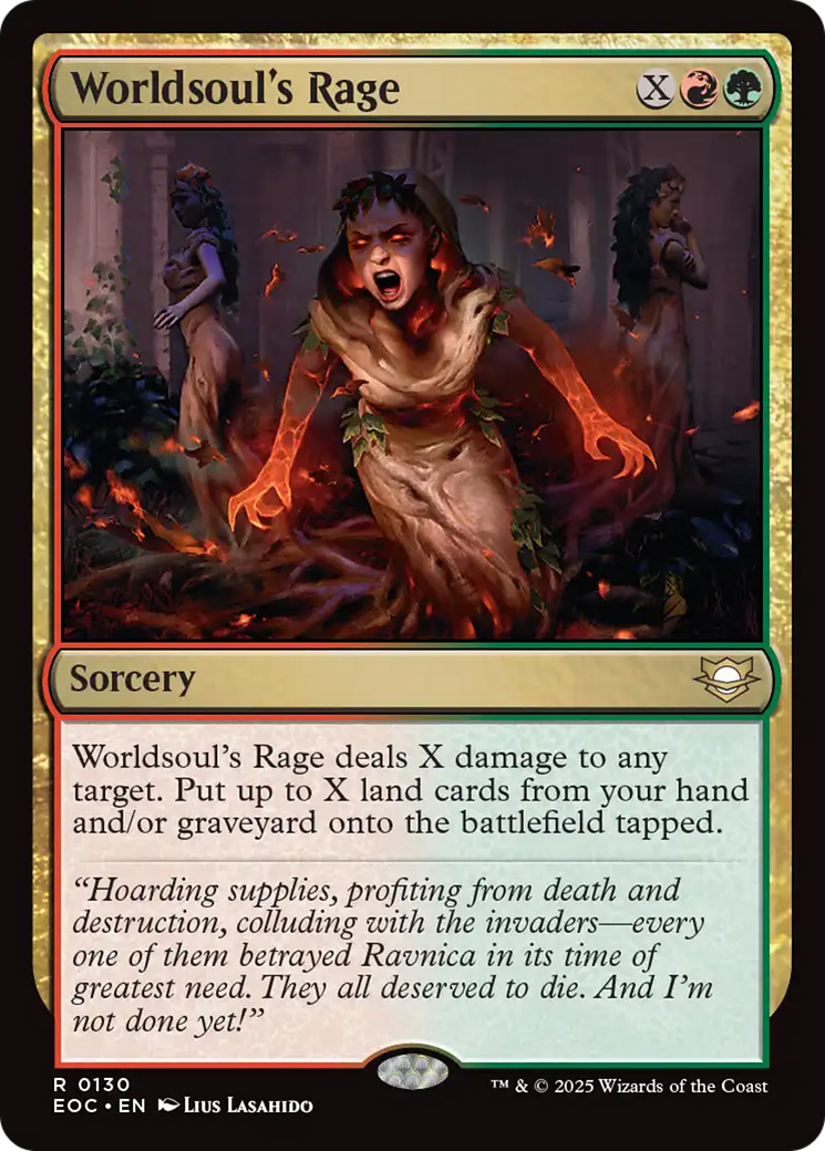Worldsoul's Rage [Edge of Eternities Commander] | Jack's On Queen