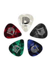 D'Addario ASSORTED PEARL, Medium Gauge (.70mm), 10-Pack guitar picks (1cap4-10) | Jack's On Queen