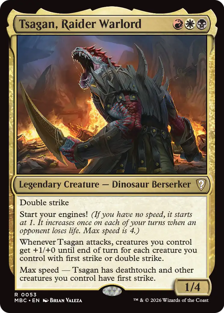 Tsagan, Raider Warlord [Mystery Booster: Commander Edition] | Jack's On Queen