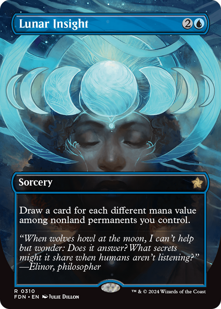 Lunar Insight (Borderless) [Foundations] | Jack's On Queen