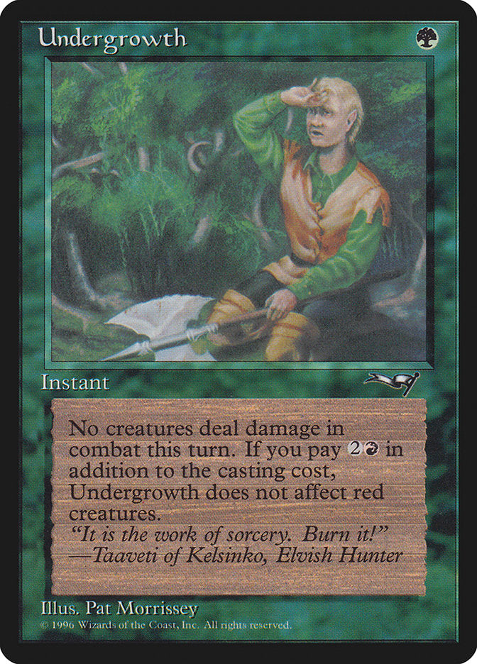 Undergrowth (Wiping Brow) [Alliances] | Jack's On Queen