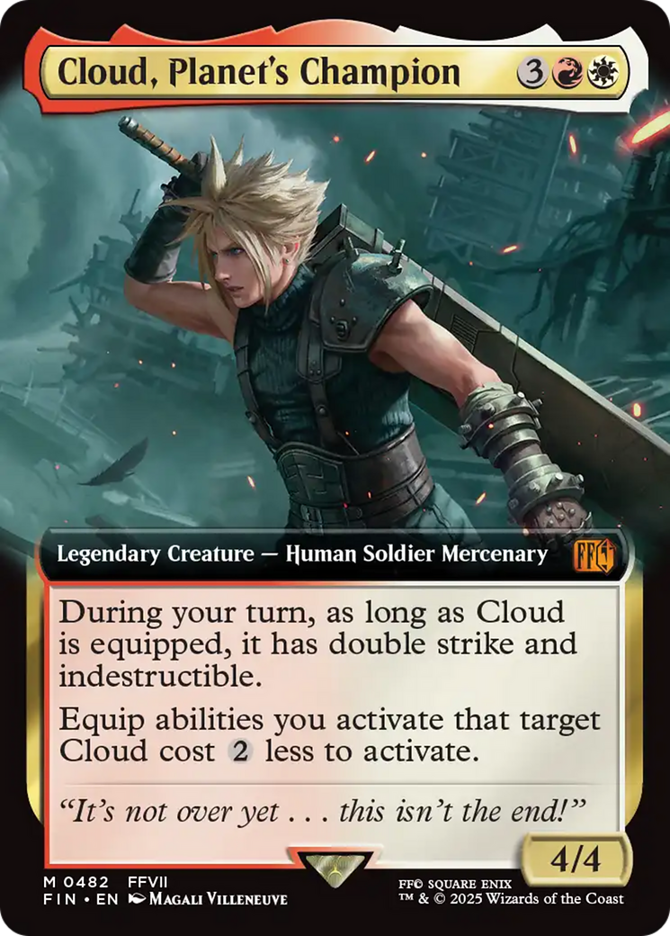 Cloud, Planet's Champion (Extended Art) [FINAL FANTASY] | Jack's On Queen