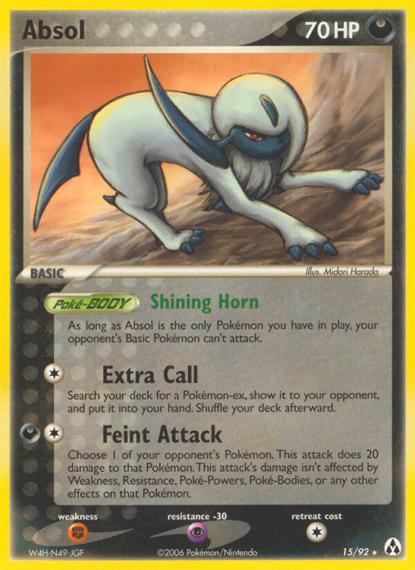 Absol (15/92) [EX: Legend Maker] | Jack's On Queen