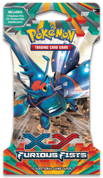 XY: Furious Fists - Sleeved Booster Pack | Jack's On Queen