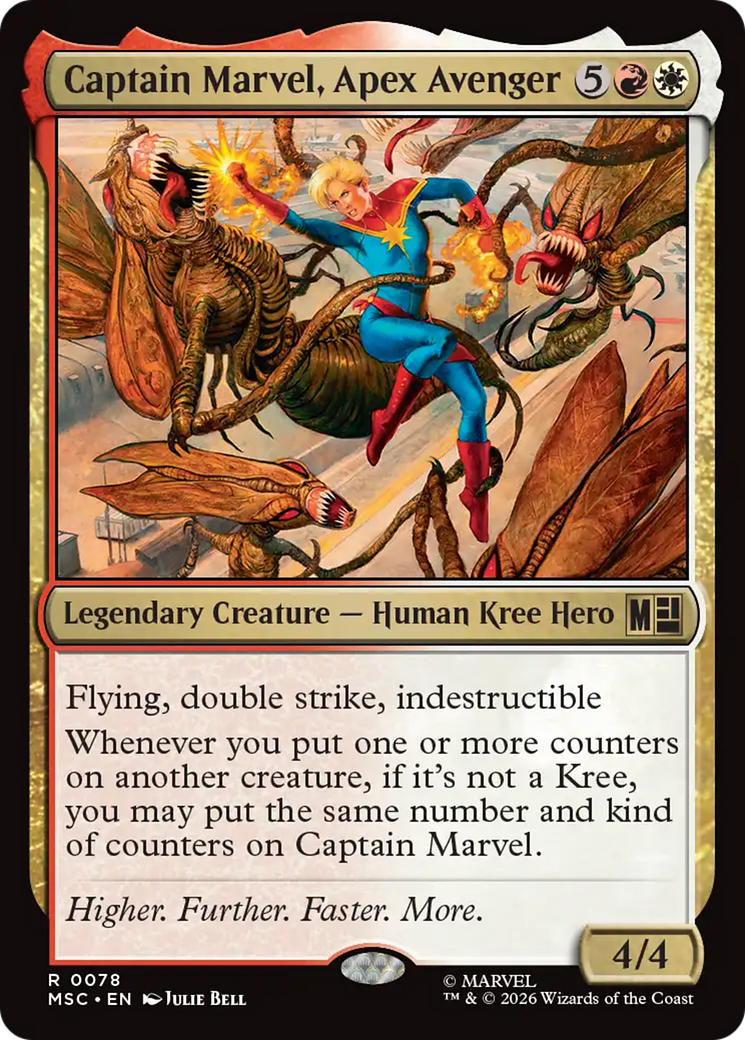 Captain Marvel, Apex Avenger [Marvel Super Heroes Commander] | Jack's On Queen