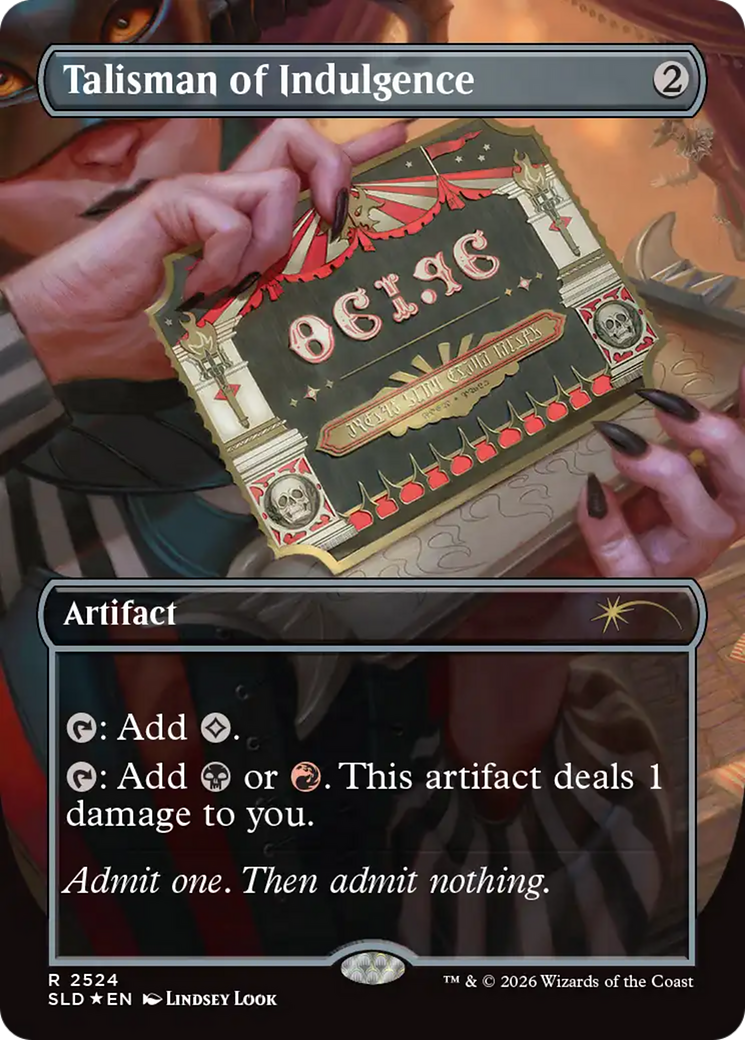 Talisman of Indulgence [Secret Lair Drop Series] | Jack's On Queen