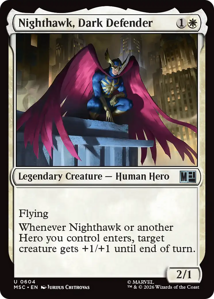 Nighthawk, Dark Defender [Marvel Super Heroes Commander] | Jack's On Queen