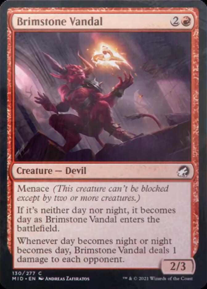 Brimstone Vandal [Innistrad: Midnight Hunt] | Jack's On Queen