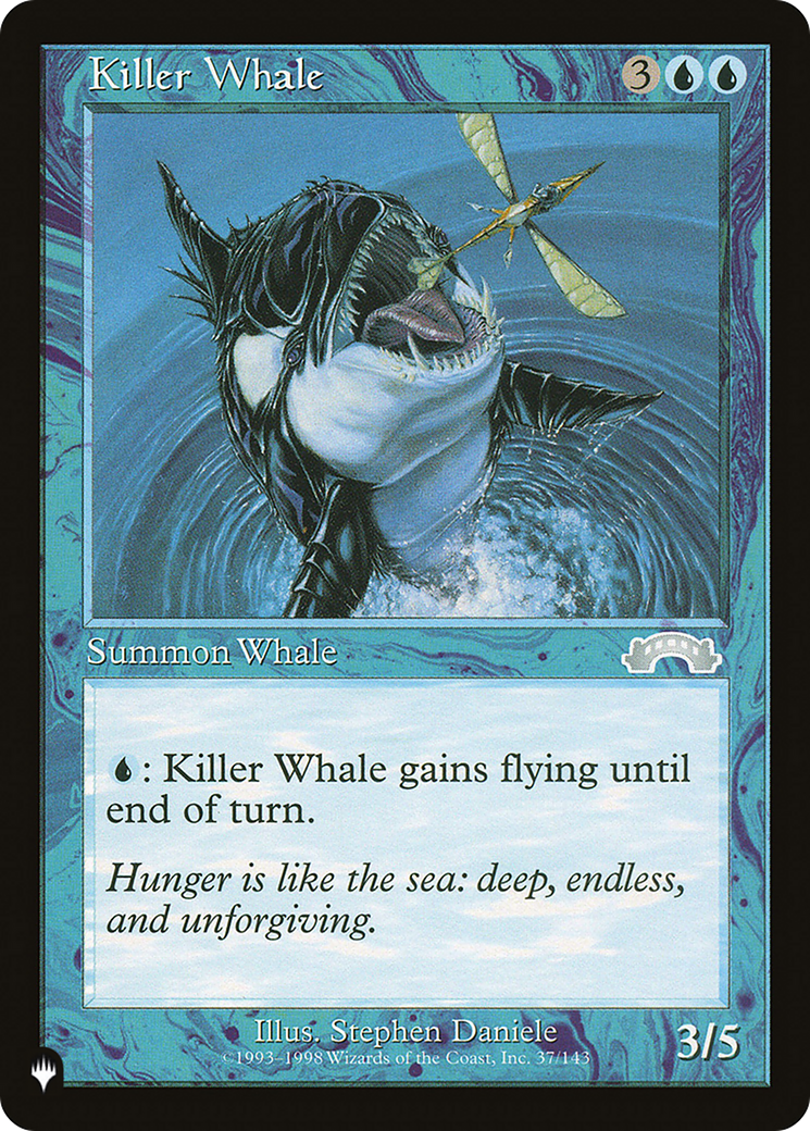 Killer Whale [The List Reprints] | Jack's On Queen