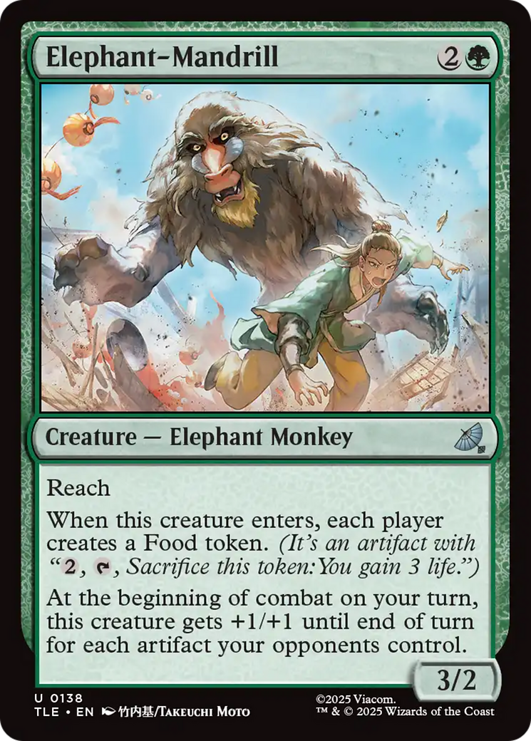 Elephant-Mandrill [Avatar: The Last Airbender: Eternal-Legal] | Jack's On Queen