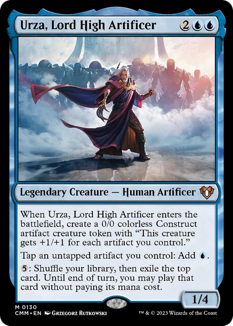 Urza, Lord High Artificer [Commander Masters] | Jack's On Queen