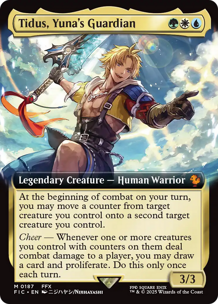 Tidus, Yuna's Guardian (Extended Art) [FINAL FANTASY Commander] | Jack's On Queen