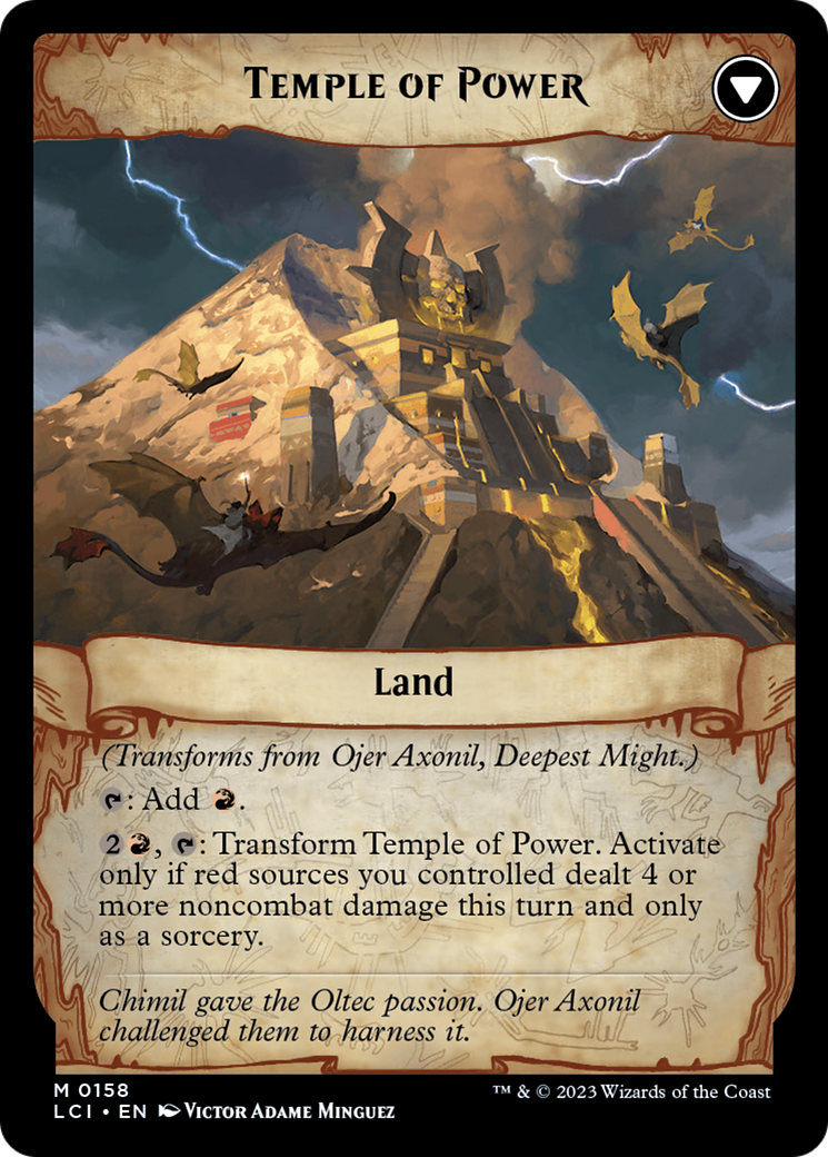 Ojer Axonil, Deepest Might // Temple of Power [The Lost Caverns of Ixalan] | Jack's On Queen