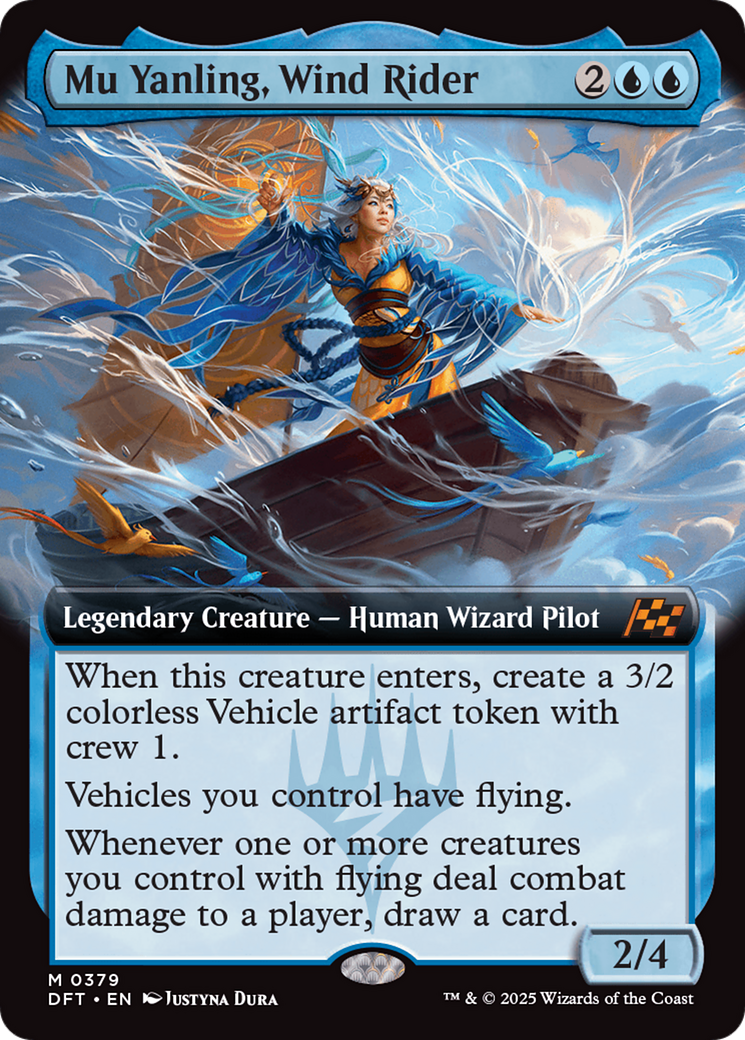 Mu Yanling, Wind Rider (Extended Art) [Aetherdrift] | Jack's On Queen