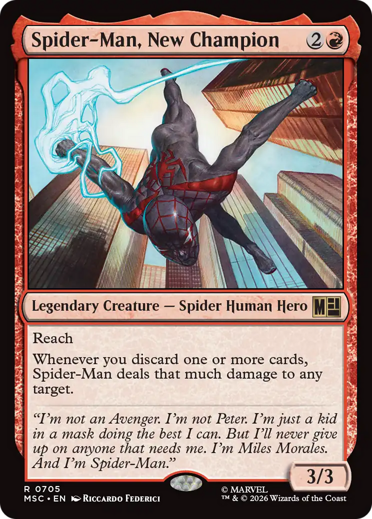 Spider-Man, New Champion [Marvel Super Heroes Commander] | Jack's On Queen