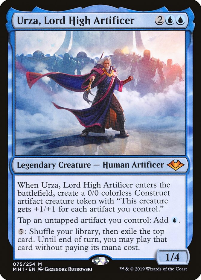 Urza, Lord High Artificer [Modern Horizons] | Jack's On Queen