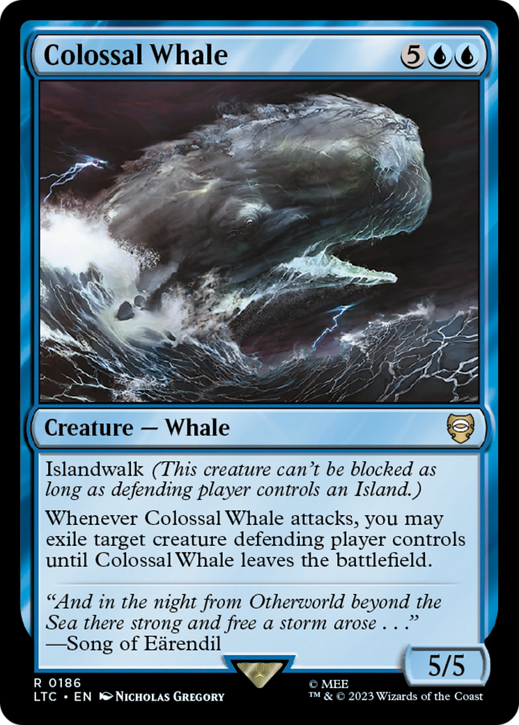 Colossal Whale [The Lord of the Rings: Tales of Middle-Earth Commander] | Jack's On Queen