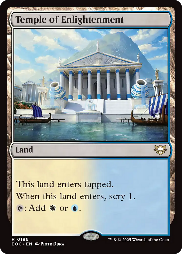 Temple of Enlightenment [Edge of Eternities Commander] | Jack's On Queen