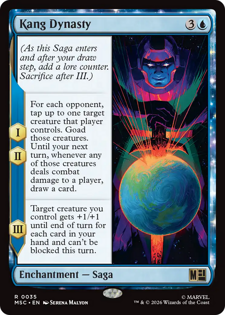 Kang Dynasty (Surge Foil) [Marvel Super Heroes Commander] | Jack's On Queen