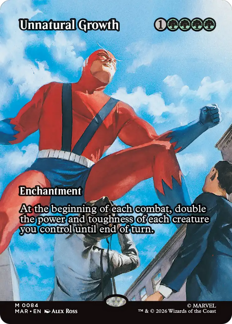 Unnatural Growth (Borderless) [Marvel Universe: Eternal-Legal] | Jack's On Queen