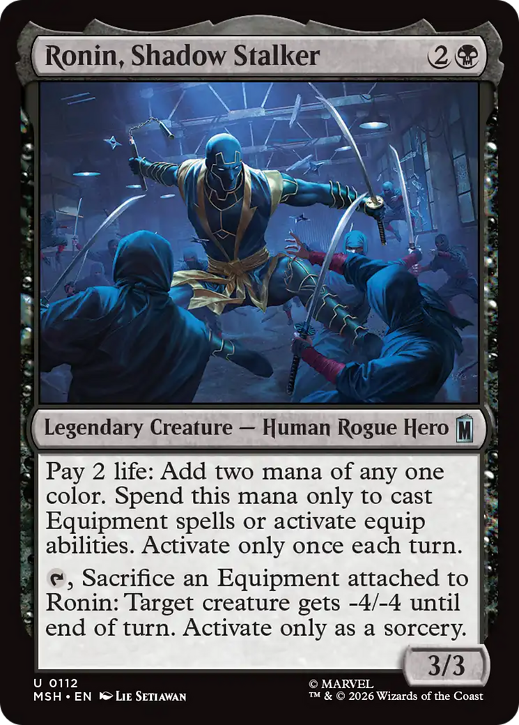 Ronin, Shadow Stalker [Marvel Super Heroes] | Jack's On Queen