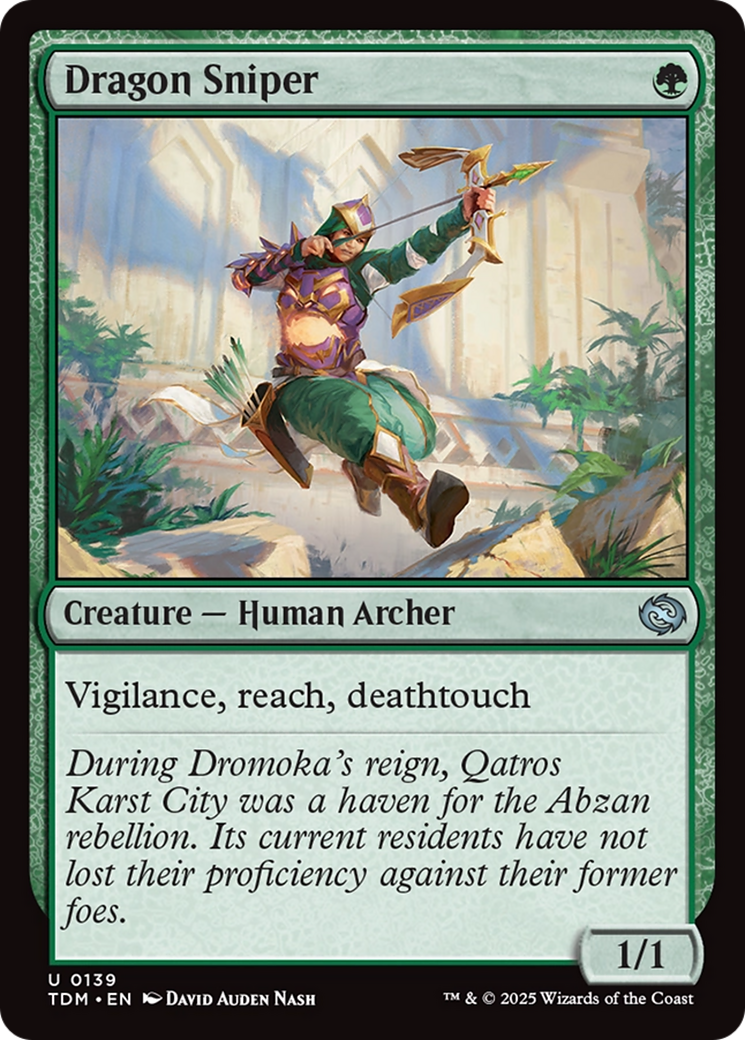 Dragon Sniper [Tarkir: Dragonstorm] | Jack's On Queen
